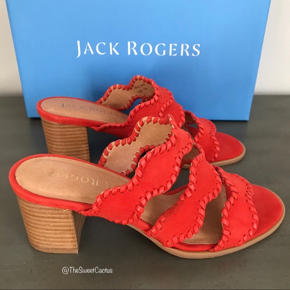 Jack Rogers Logan Mid Heel Sandal - Picture 3 of 12